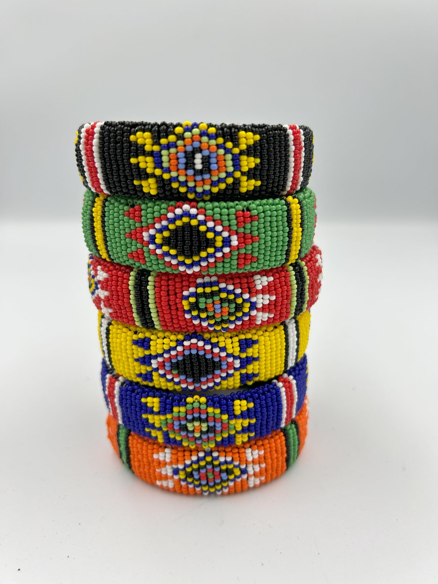 Beaded Zulu (African) Bangles