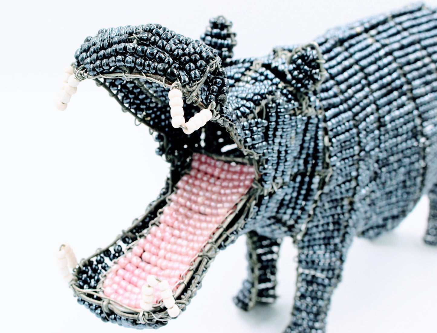 Beaded Hippo