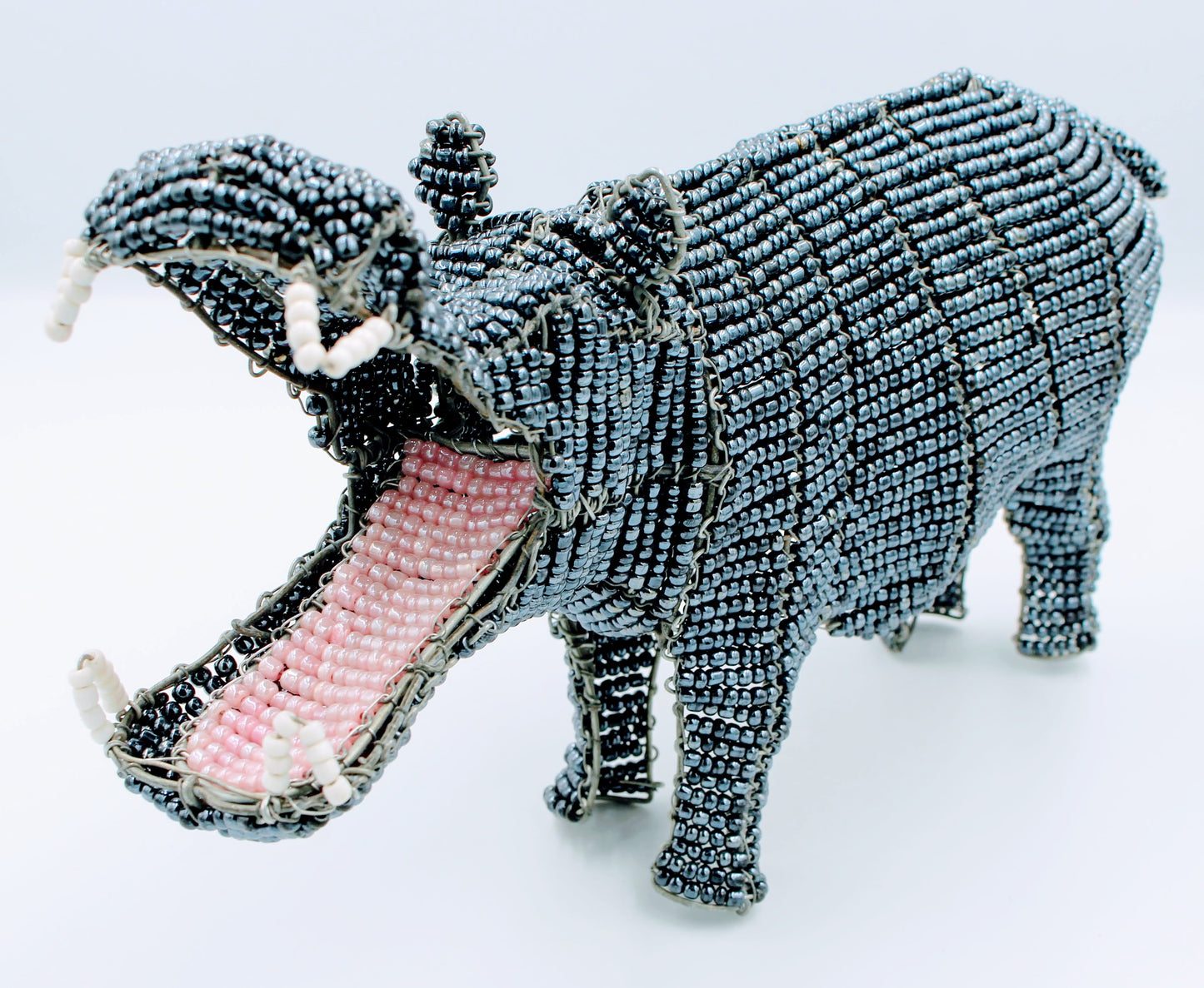 Beaded Hippo