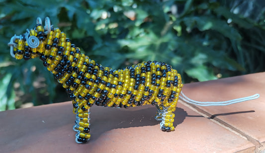 Beaded Wire Leopard