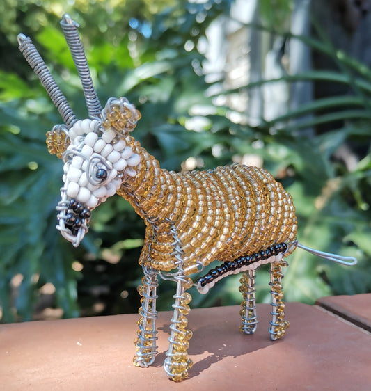 Beaded Wire Springbok