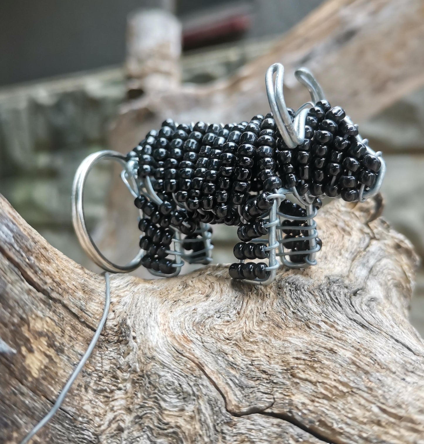 Miniature African Animal Keyrings