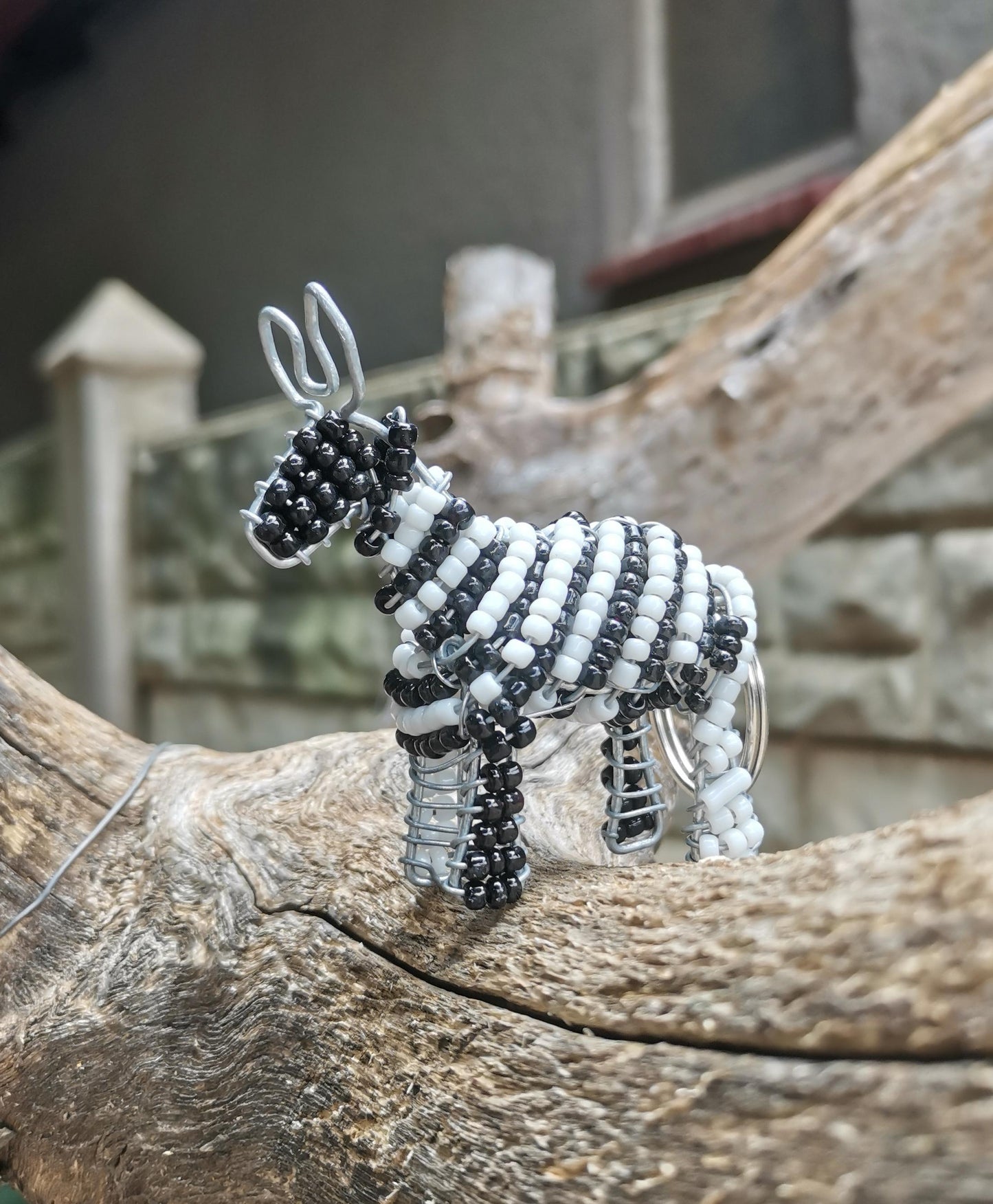 Miniature African Animal Keyrings