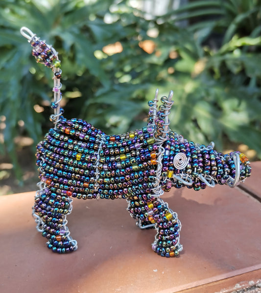 Beaded Wire Warthog