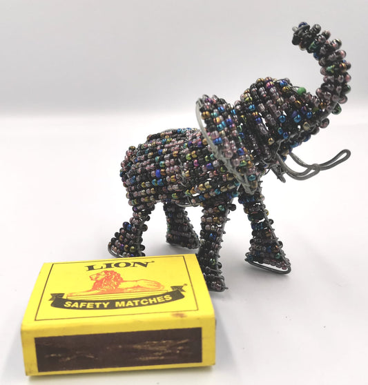 Beaded Wire Elephant