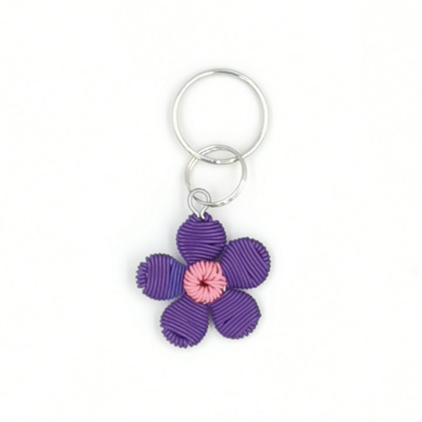 Flower Scooby Wire Keyring