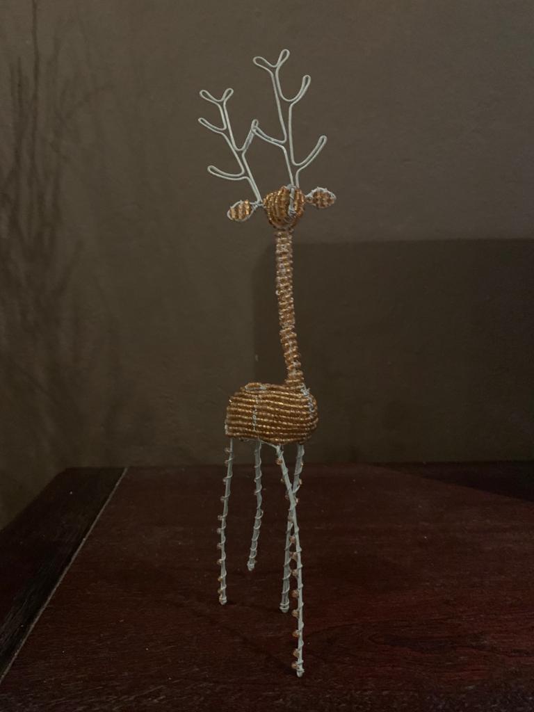 Beaded Reindeers - Medium