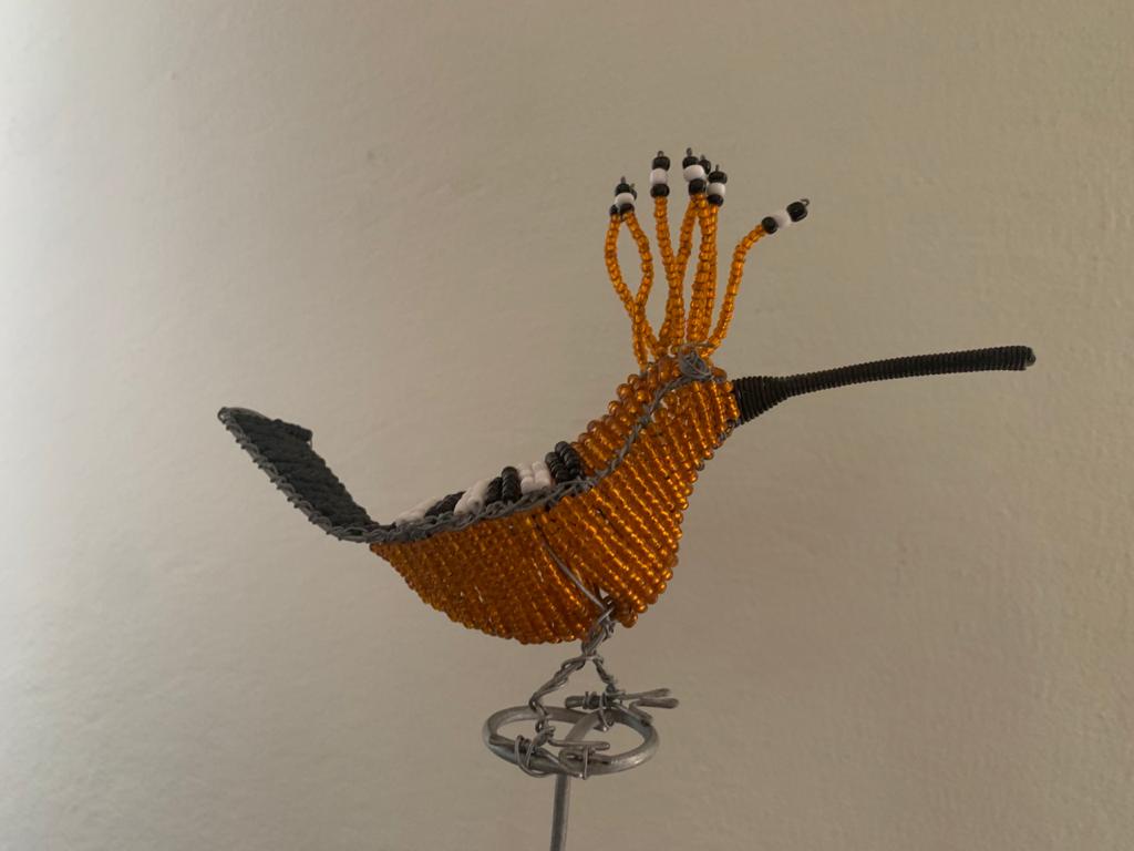 Beaded Garden Hoopoe