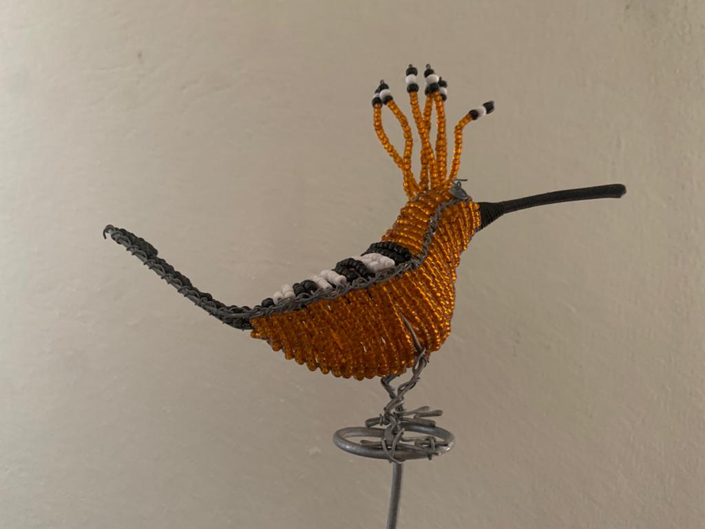 Beaded Garden Hoopoe