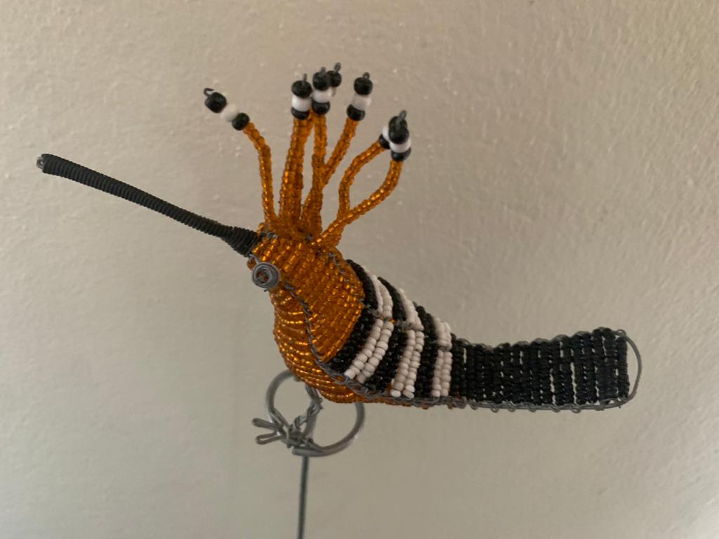 Beaded Garden Hoopoe